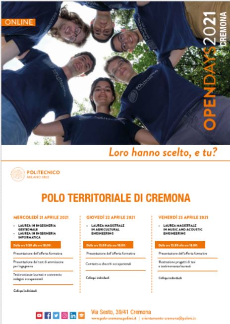 Openday Cremona